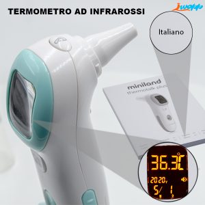 Termometro Auricolari Infrarossi-Rileva battito cardiaco - immagine 5
